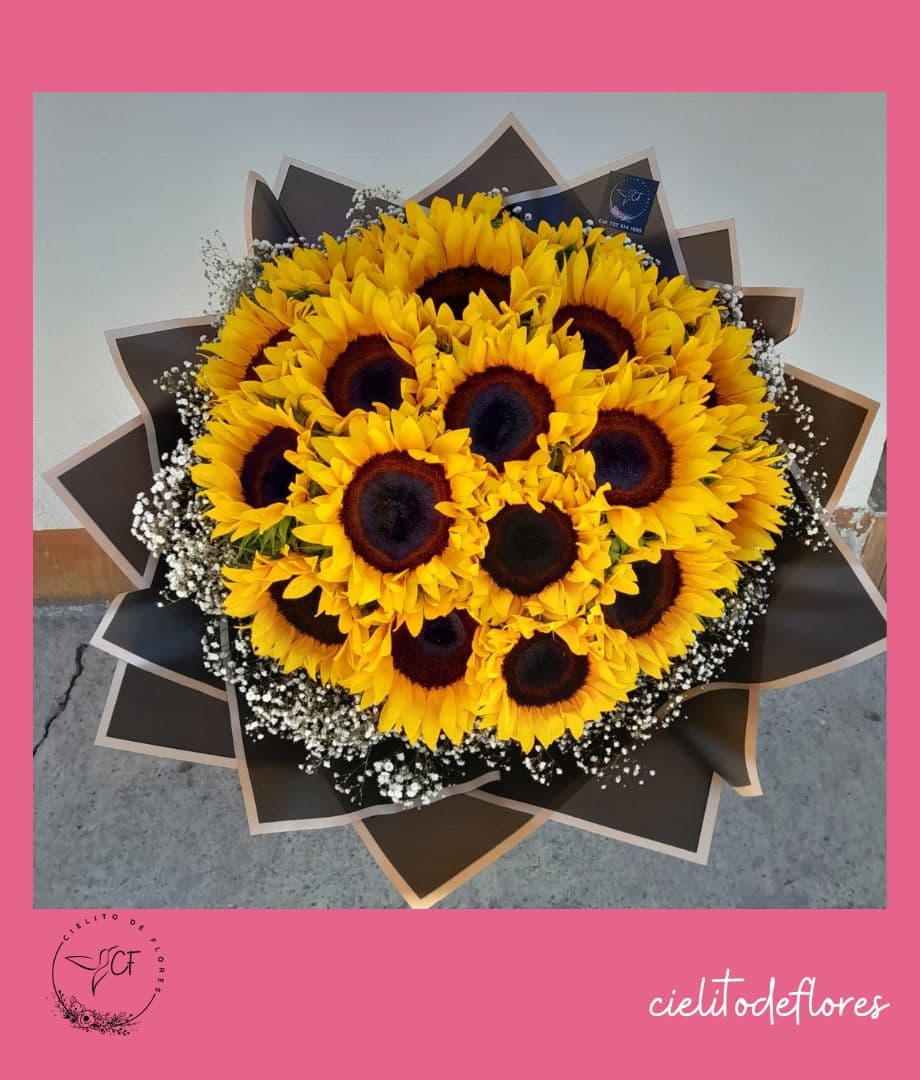 Ramo Buchón Girasoles