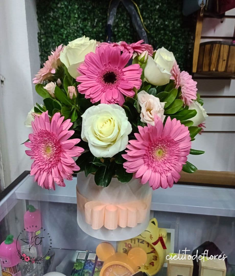 Cilindro Gerberas