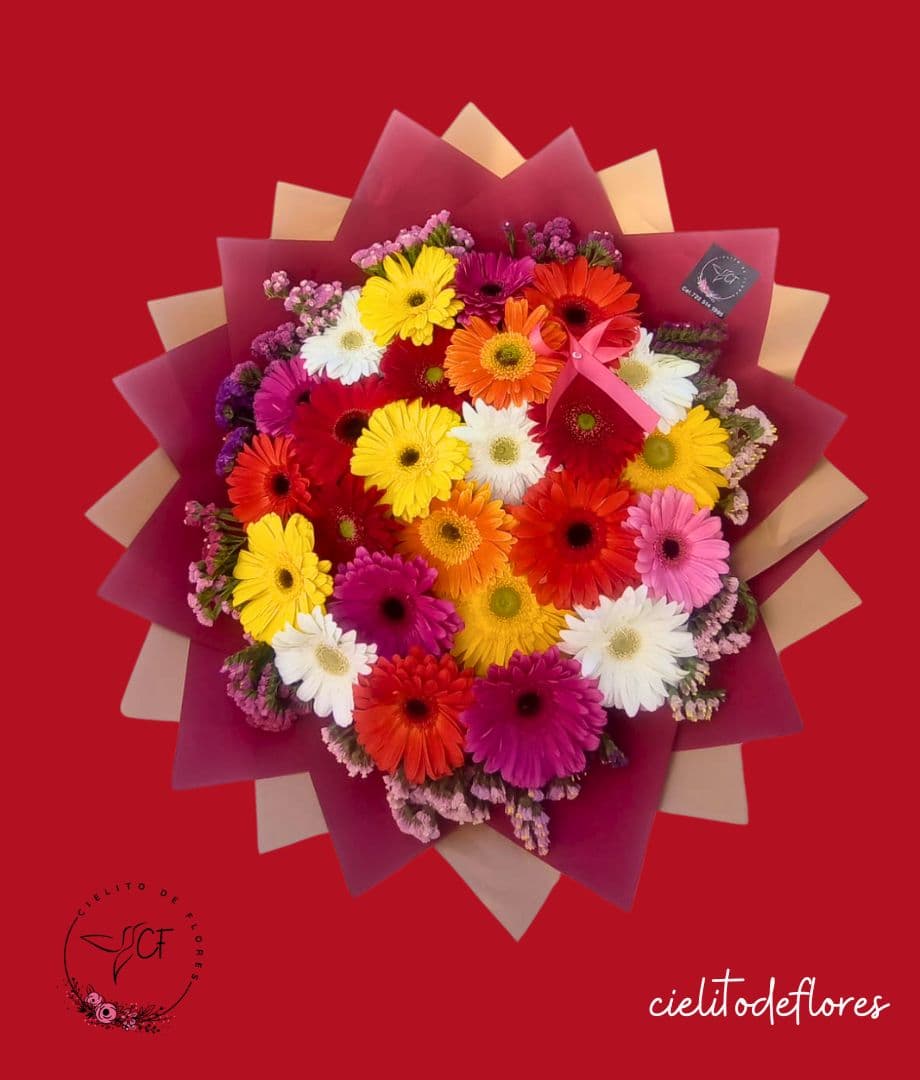 Bouquet Gerberas Colores