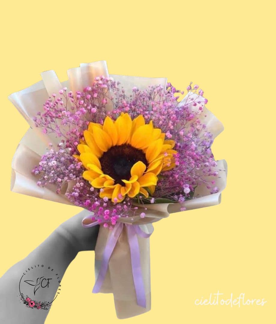 Girasoles morado